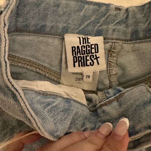 Ragged jeans blue - Picture 3 of 4